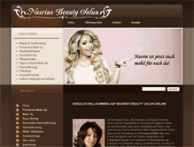 Tablet Screenshot of nasrins-beauty-salon.de